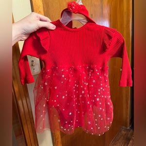 Little Me Christmas Outfit 9M